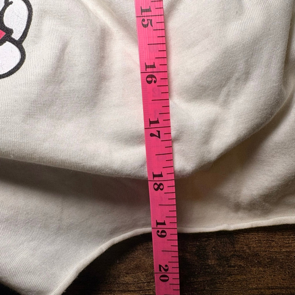 Women's Hello Kitty & Friends Short Sleeve Tee S Off-White Black - Picture 6 of 6